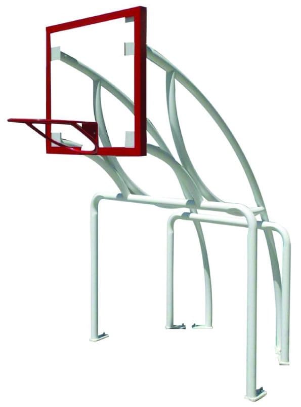 Multifuncional infantil con canasta de basquetbol