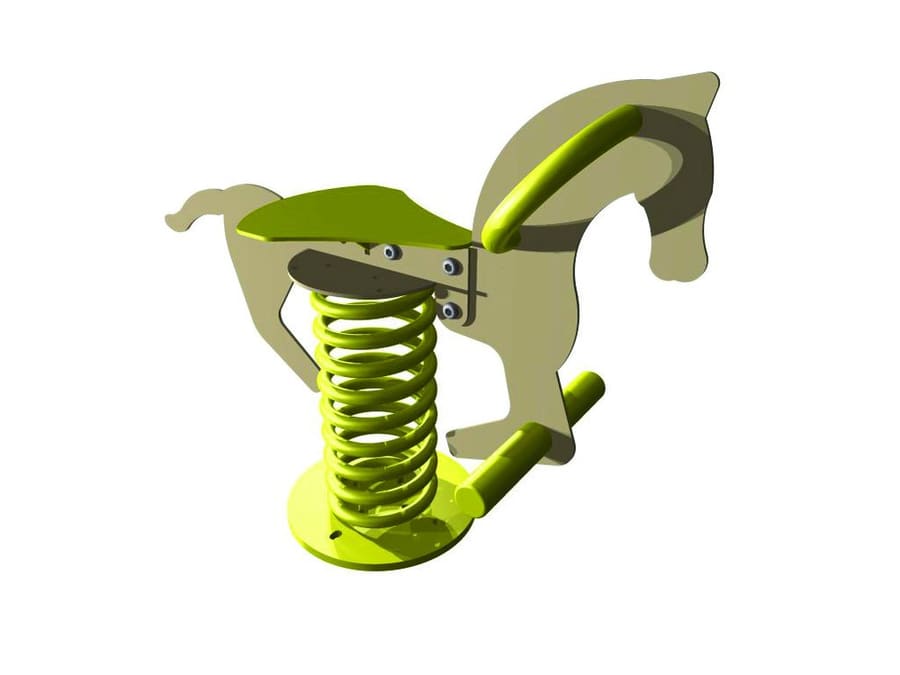Equino resorte ideal para niños de preescolar
